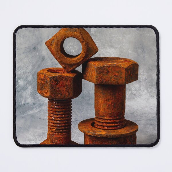 Item preview, Rusty Nut Balenced On Old Bolt designed and sold by Garry Gay.