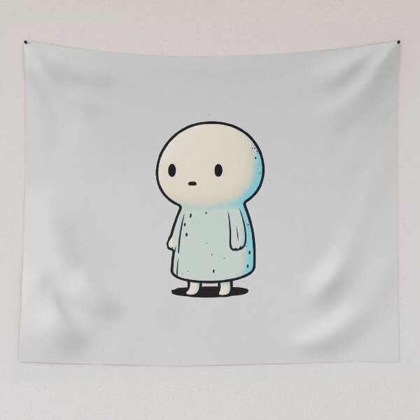 Item preview, Cute Kawaii Teru Teru Bozu designed and sold by witch-night.