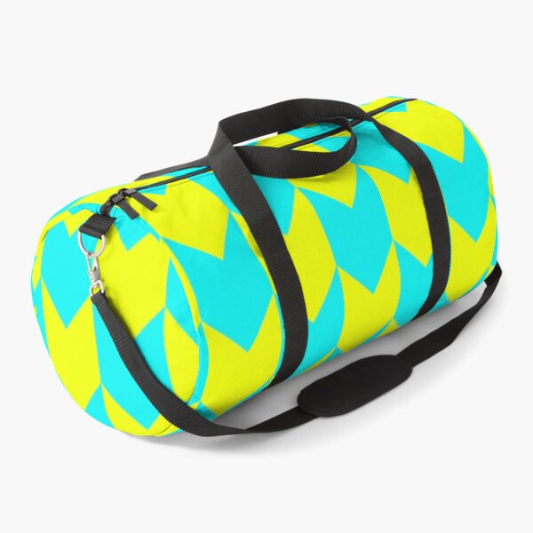 Item preview, Teal and Yellow Geometric Chevrons Pattern: Mixed Print Magic designed and sold by Rebecca Turk.