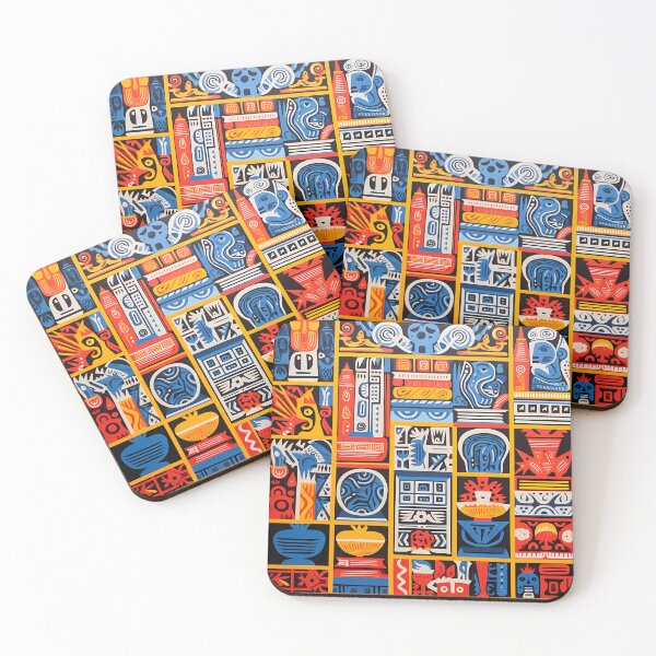 Item preview, “Machu Picchu Mosaic: Vibrant Incan and Peruvian Muralism” designed and sold by Art-Vortex-fr.