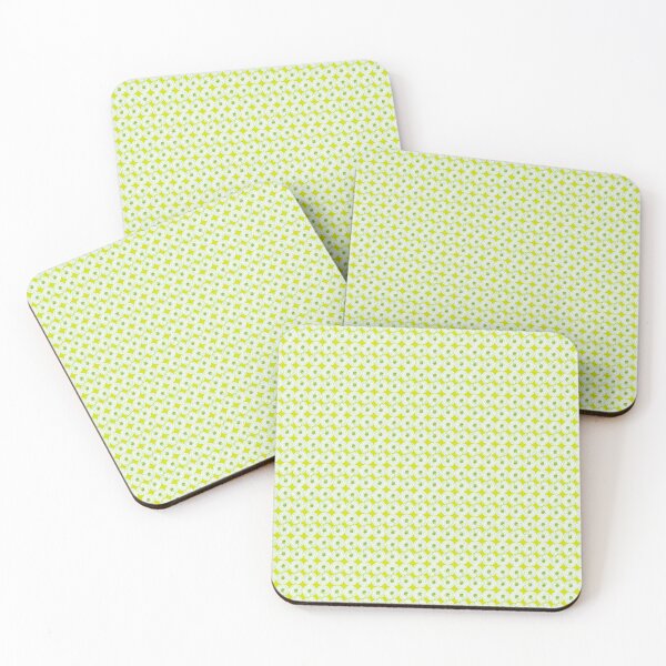 Item preview, Sundial shell mini repeat pattern in chartreuse designed and sold by LisaLeQuelenec.