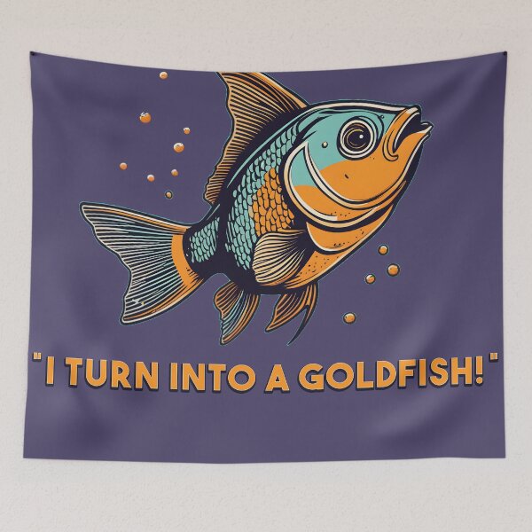 Item preview, Goldfish Wild Shape Druid designed and sold by DiceyThreads.