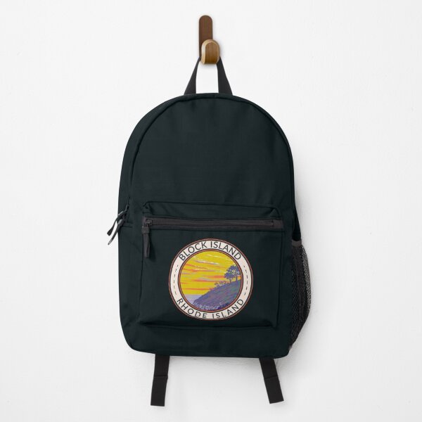 Item preview, Block Island Rhode Island Travel Art Badge designed and sold by KrisSidDesigns.