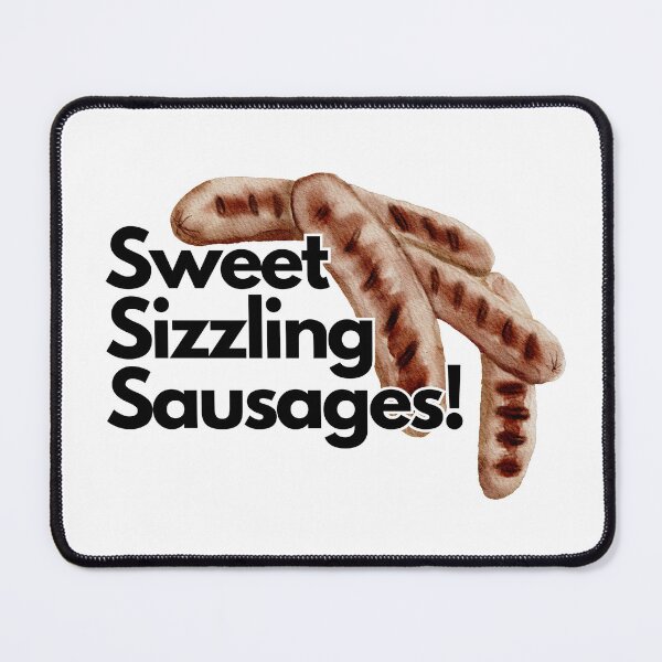 Item preview, Sweet Sizzling Sausage - Foodie Expressions Designs designed and sold by DesignXBecky.