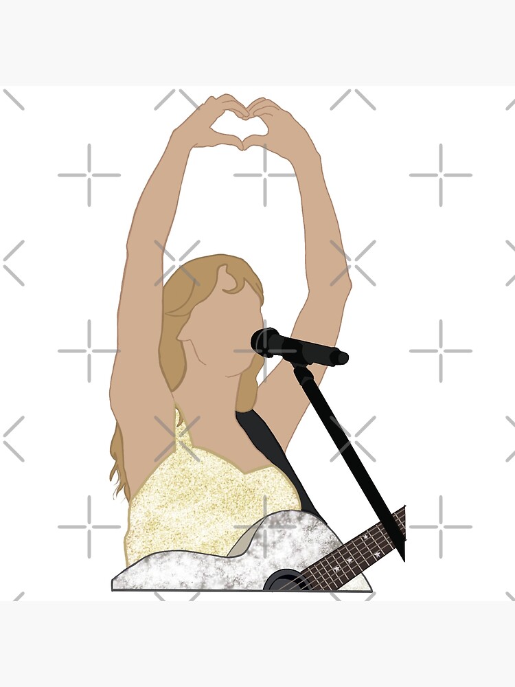 Taylor Swift Heart Hands | Poster