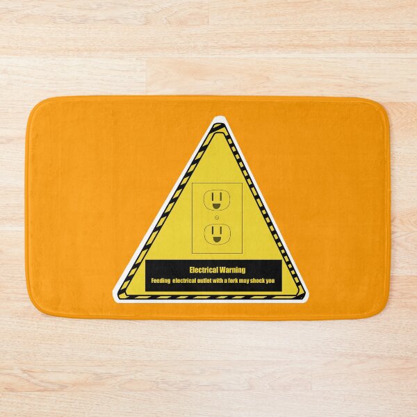 Item preview, Fork outlet warning  designed and sold by MiishaRed.