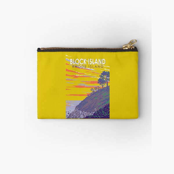 Item preview, Block Island Rhode Island Travel Art Vintage designed and sold by KrisSidDesigns.