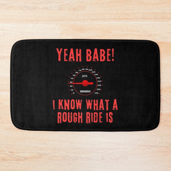 Item preview, Car Gauge Yeah babe I Know What a Rough Ride Is  designed and sold by Barneyteez.