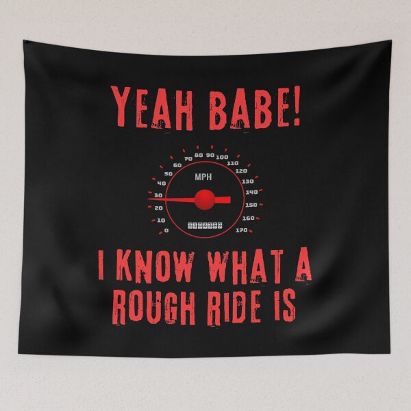 Item preview, Car Gauge Yeah babe I Know What a Rough Ride Is  designed and sold by Barneyteez.