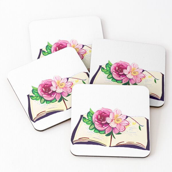 Item preview, Open Book with Flowers designed and sold by TereniaBP.