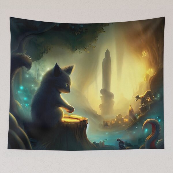 Item preview, Enchanted Beasts designed and sold by RW Art Prints.