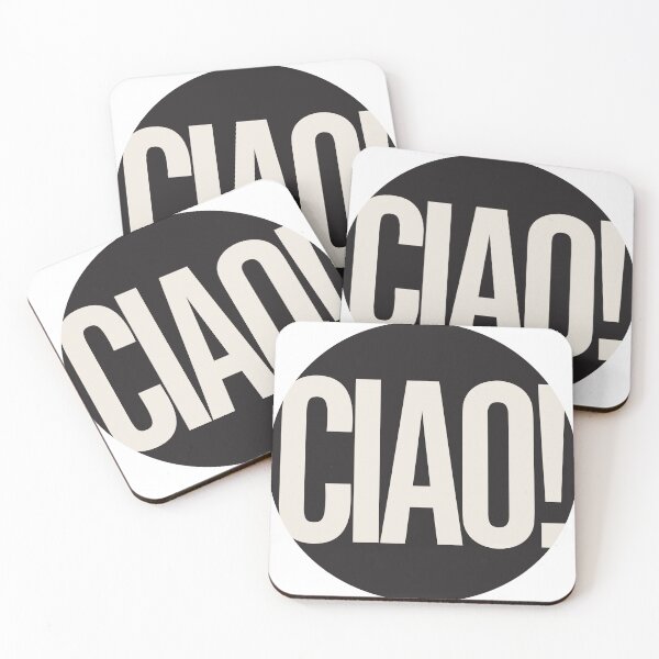Item preview, Ciao! The Italian language that is used for both "hello" and "goodbye". designed and sold by PIXEL POP DESIGNS - Beyond the Norm!.