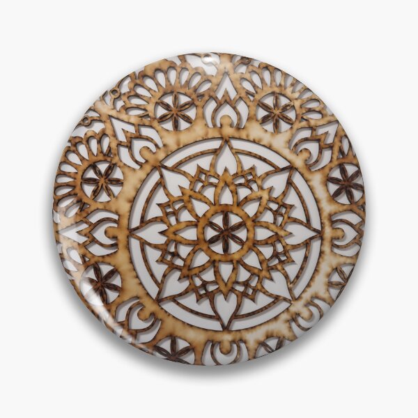 Item preview, Wooden mandalas on a white wall designed and sold by shay66666.