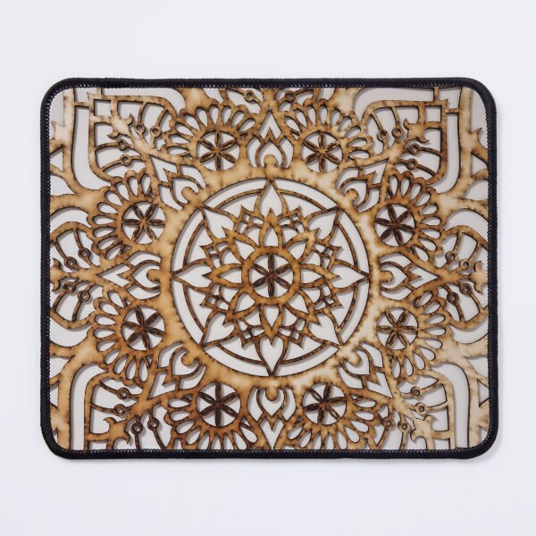 Item preview, Wooden mandalas on a white wall designed and sold by shay66666.