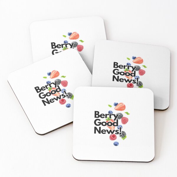 Item preview, Berry Good News - Foodie Expressions Designs designed and sold by DesignXBecky.