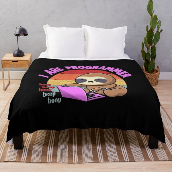 Item preview, I are programmer, I are cute sloth designed and sold by CleanDecor.