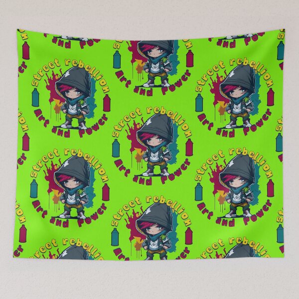 Item preview, street rebellion art and power designed and sold by ONIX23.