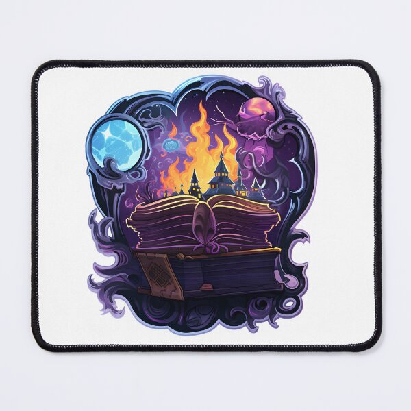 Item preview, Wizard's Spellbook - Mystical Incantations Sticker/Magnet designed and sold by ColorStudioArt.