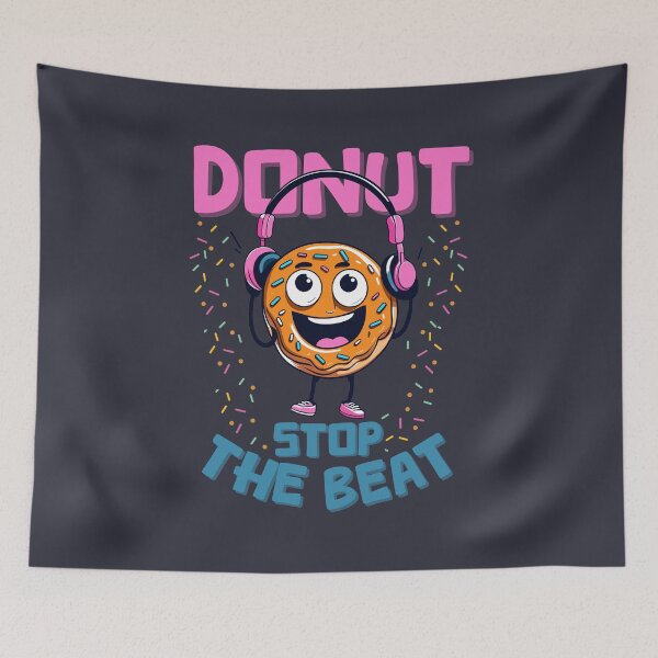 Item preview, donut stop the beat designed and sold by tinytwist.