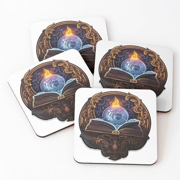 Item preview, Wizard's Spellbook - Mystical Incantations Sticker/Magnet designed and sold by ColorStudioArt.