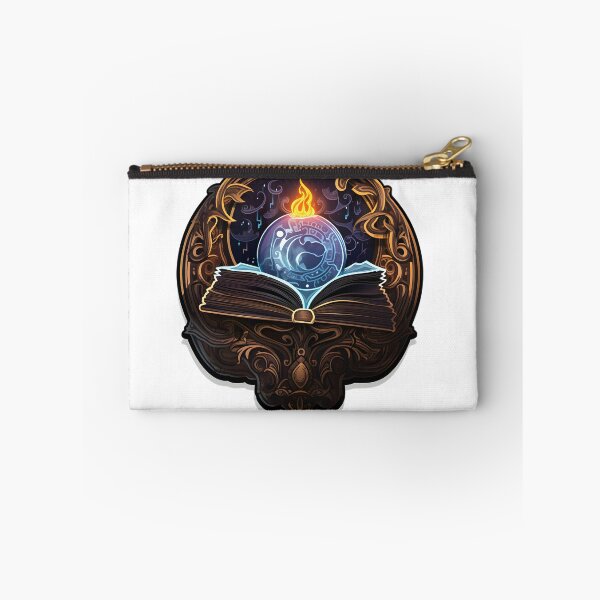 Item preview, Wizard's Spellbook - Mystical Incantations Sticker/Magnet designed and sold by ColorStudioArt.