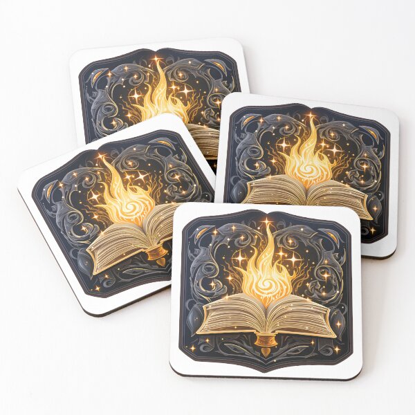 Item preview, Wizard's Spellbook - Mystical Incantations Sticker/Magnet designed and sold by ColorStudioArt.