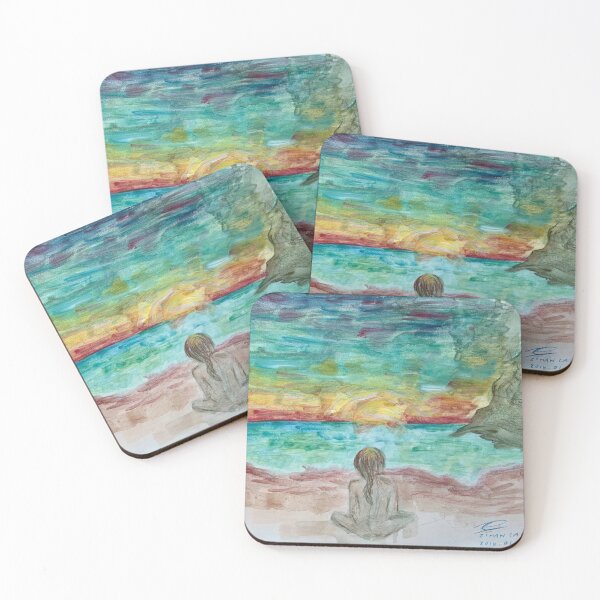 Item preview, Beach sunset designed and sold by Astereca.