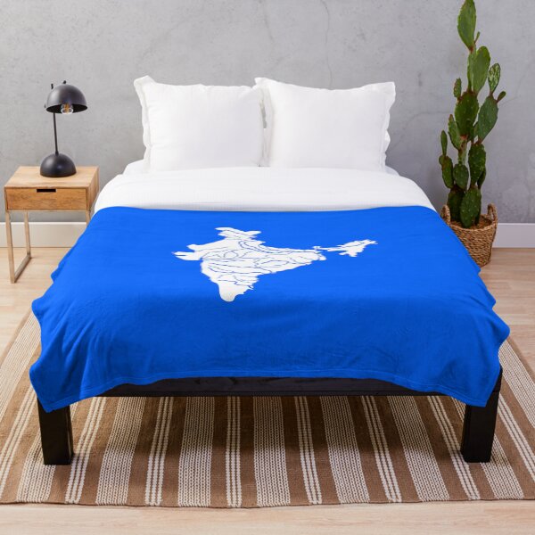Artikelvorschau, Hochwertige Flusskarte für Indien entworfen und verkauft von SFFStore.