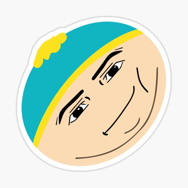 Eric Cartman South park roblox meme face Sticker for Sale by BuyFromHere