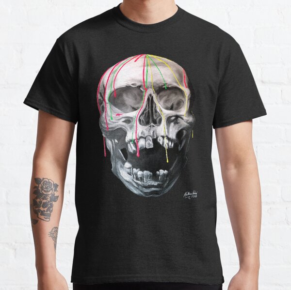 Neon Skull T-Shirts for Sale | Redbubble