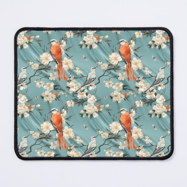 Item preview, Floral Depression Robe Colorful Pattern with a Bird of Hope designed and sold by EffatDezign.