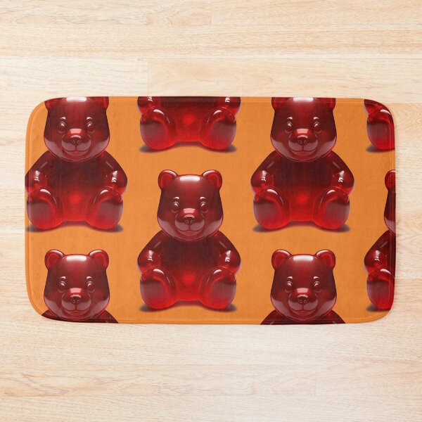 Item preview, Red jelly gummy bear designed and sold by portokalis.