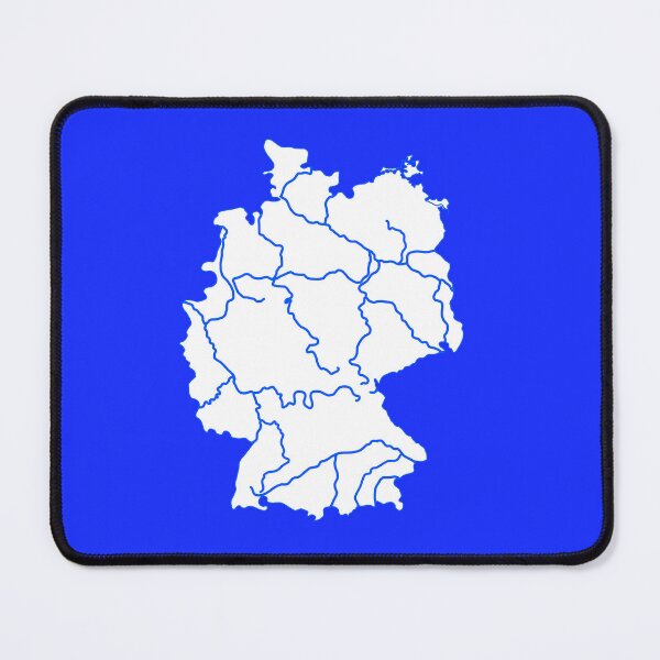 Item preview, Germany River Map designed and sold by SFFStore.