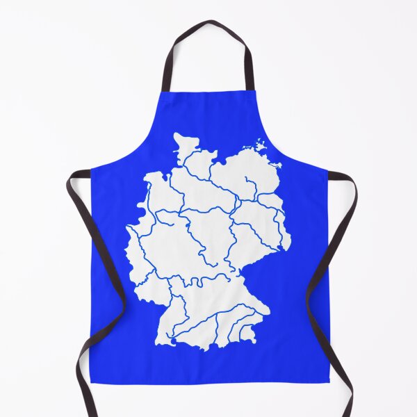 Item preview, Germany River Map designed and sold by SFFStore.
