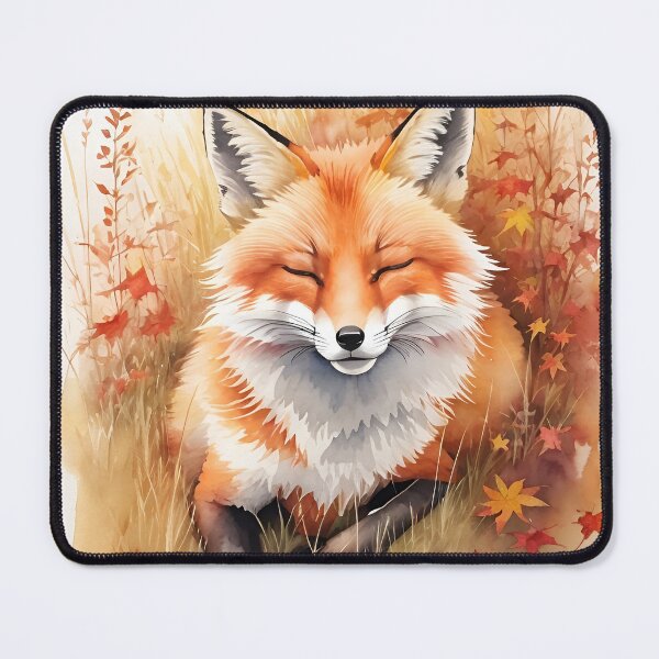 Item preview, autumn fox designed and sold by ZenStickConcept.