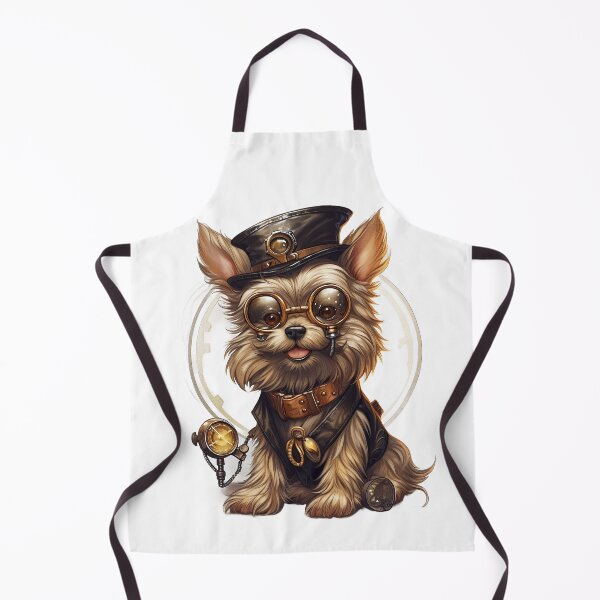 Item preview, Yorkie Steampunk captain designed and sold by kentHdesigns.