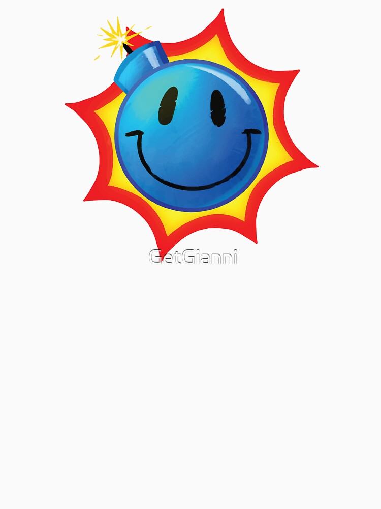 Thumbnail 7 of 7, Essential T-Shirt, Smileybomb designed and sold by GetGianni.