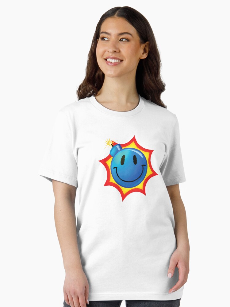 Thumbnail 1 of 7, Essential T-Shirt, Smileybomb designed and sold by GetGianni.