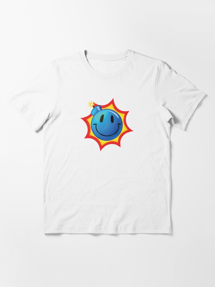 Thumbnail 3 of 7, Essential T-Shirt, Smileybomb designed and sold by GetGianni.
