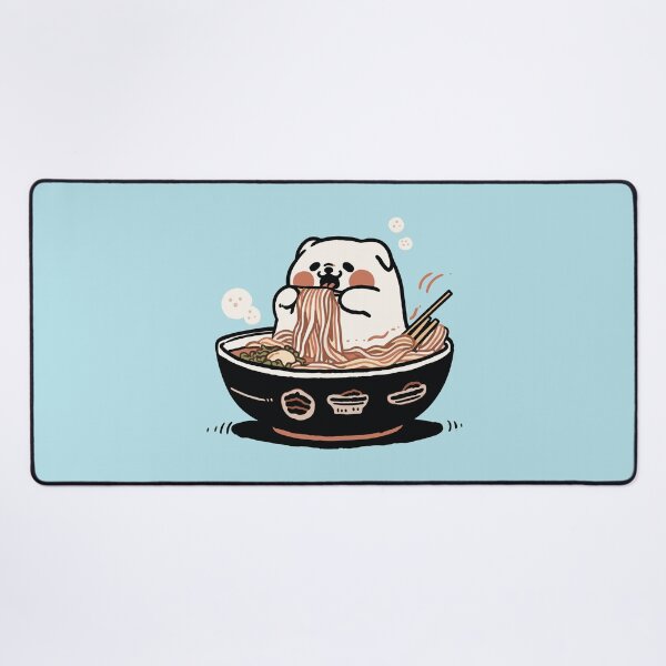 Item preview, Corgi Eating Ramen Noodles designed and sold by DioSo.