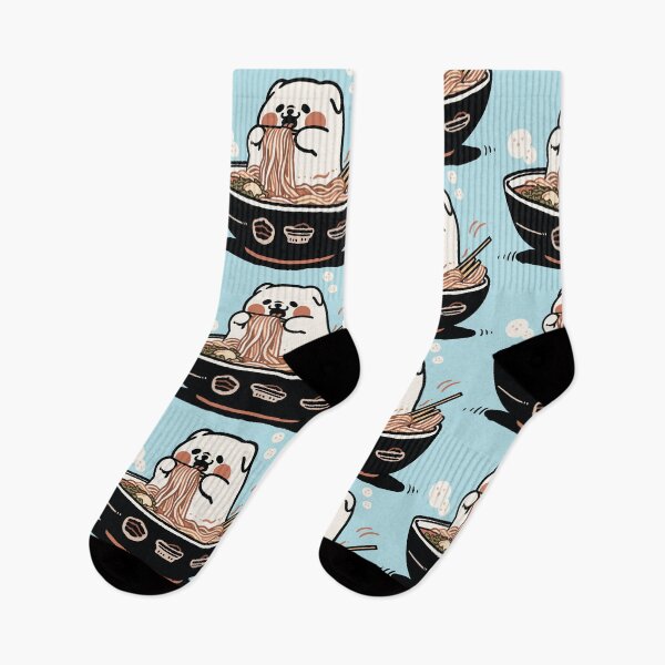 Item preview, Corgi Eating Ramen Noodles designed and sold by DioSo.