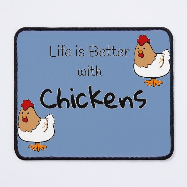 Item preview, Life is Better with Chickens designed and sold by MissLadyGraves.