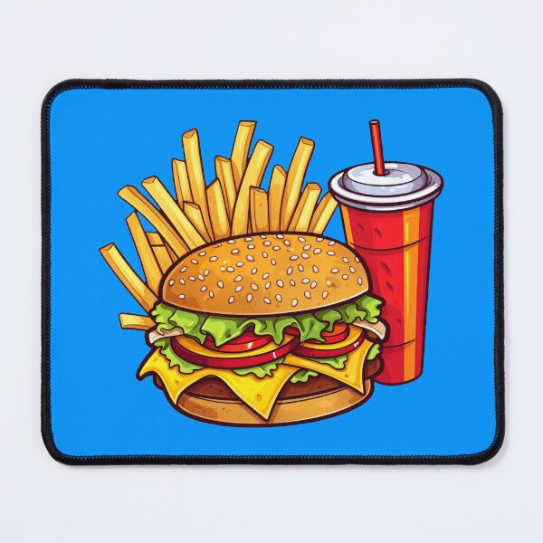 Item preview, Classic Combo Delight: Burger, Fries, Soda designed and sold by Christfield.