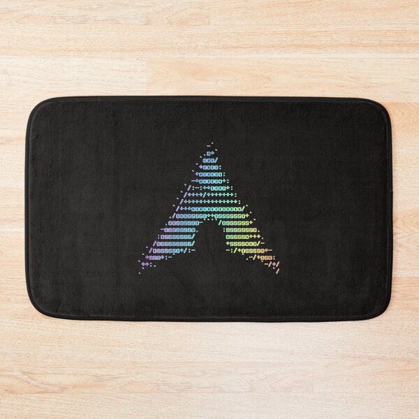 Item preview, Arch-Linux-Rainbow-ASCII-Logo-- designed and sold by AbielCushman.
