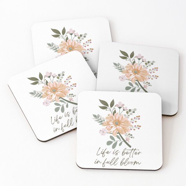 Item preview, Life is better in full bloom designed and sold by sassandsun.
