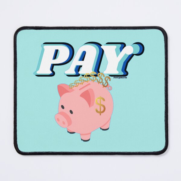 Item preview, Retro Style Pay Pig designed and sold by FetUphoria.