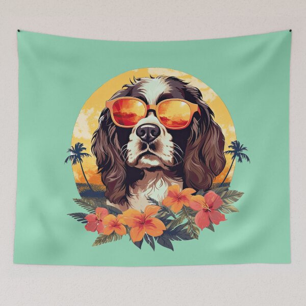 Item preview, Cavalier King Charles Spaniel Summer Special designed and sold by ZombieLH.