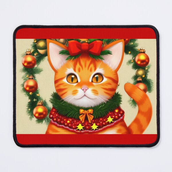 Item preview, Cat Christmas 7 designed and sold by CrushyAIDesigns.