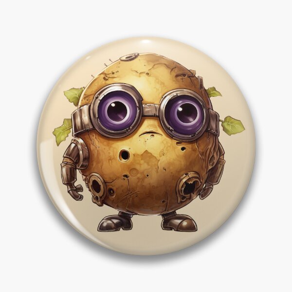 Item preview, Funny Confused Steampunk Potato designed and sold by The Bla in My Brain.