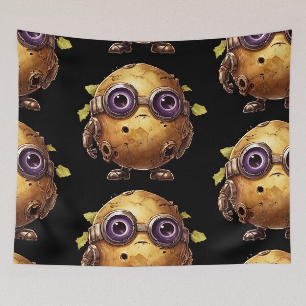 Item preview, Funny Confused Steampunk Potato designed and sold by The Bla in My Brain.